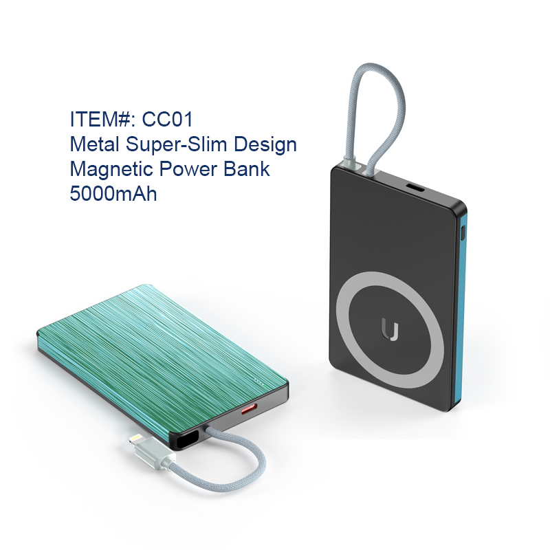 Metal Magnetic Fast Charging Power Bank - Image 2