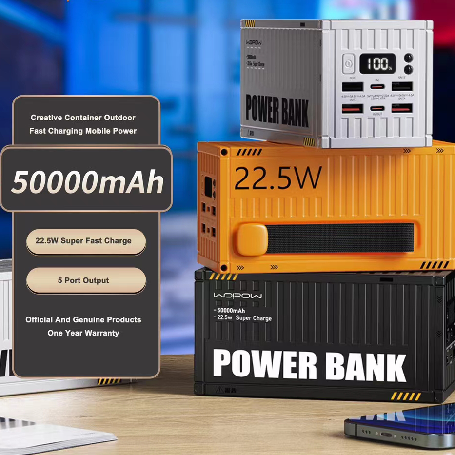 50000mAh Container Shape Fast Charging Power Bank - Image 2