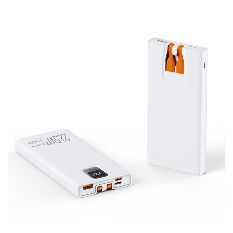 Portable 10000mAh Backup Power Station Builted in 2 Cable - Image 4